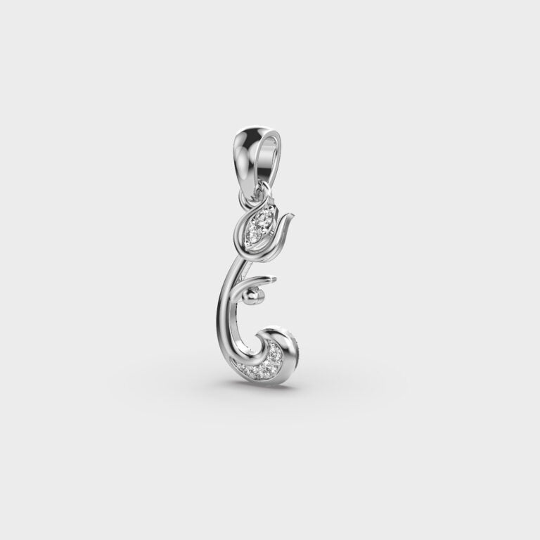 Jai Ganesha Diamond Pendant (Without Chain)