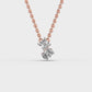 Minimal Abstract Diamond Pendant (With Chain)