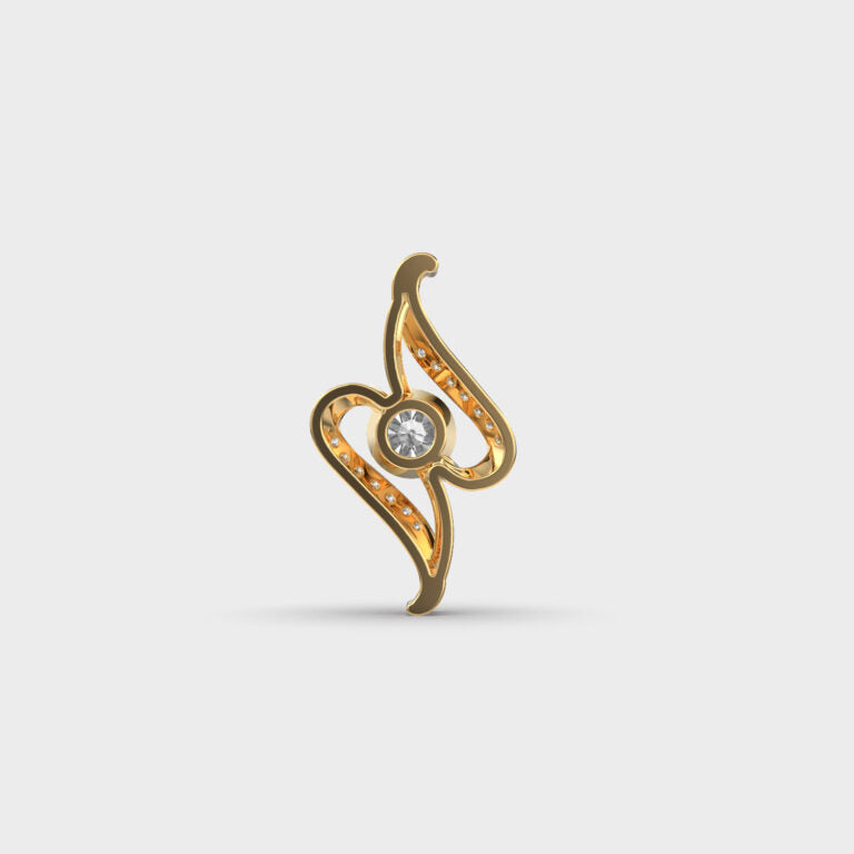 Smart Sparkle Diamond Pendant (With Chain)