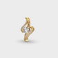 Smart Sparkle Diamond Pendant (With Chain)
