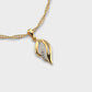 Sleek Fall Diamond Pendant(Without Chain)