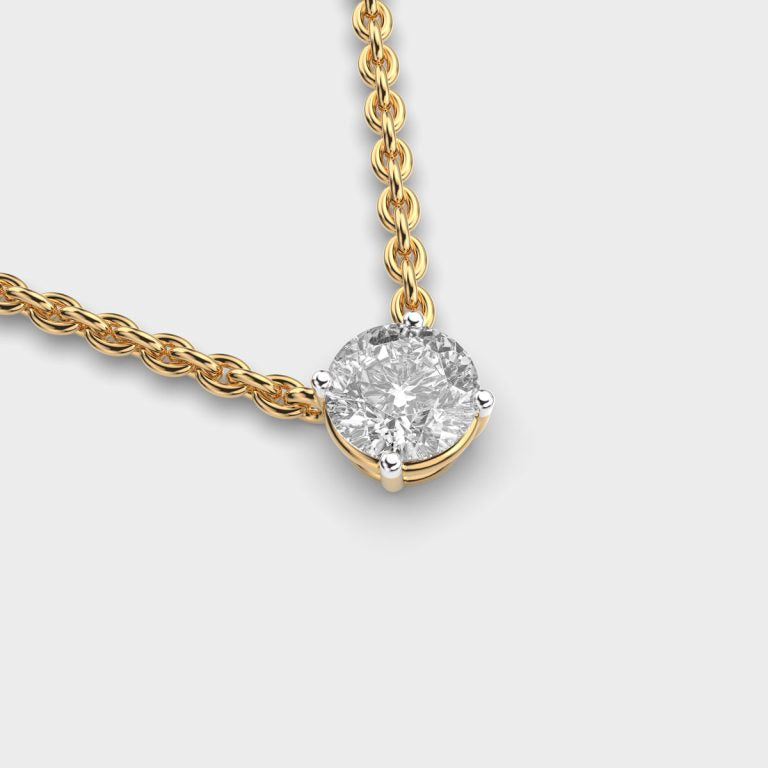 Simply Gorgeous 1 Carat Padma Cut Diamond Pendant