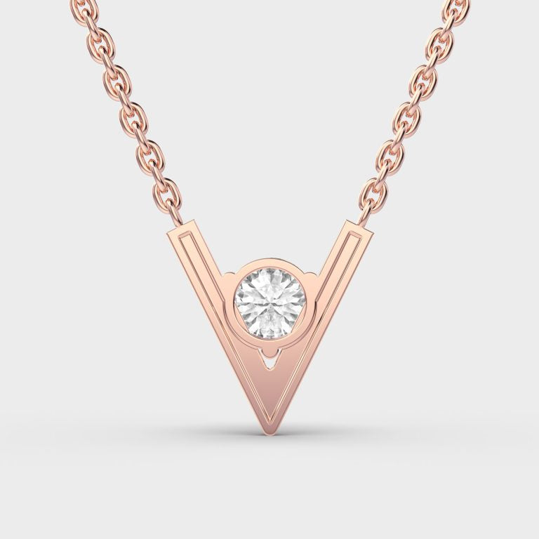 Leading Lady Padma Cut Diamond Pendant