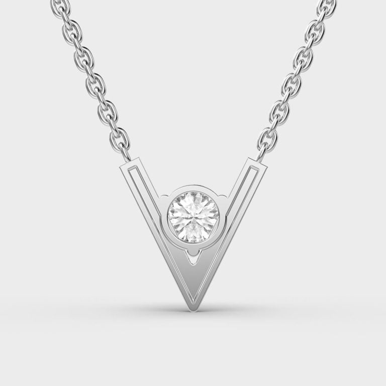 Leading Lady Padma Cut Diamond Pendant
