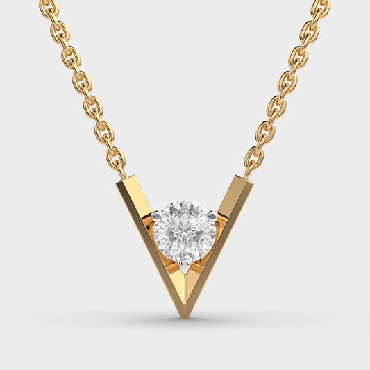 Leading Lady Padma Cut Diamond Pendant