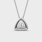 Classy Reuleaux Padma Cut Diamond Pendant