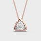 Classy Reuleaux Padma Cut Diamond Pendant