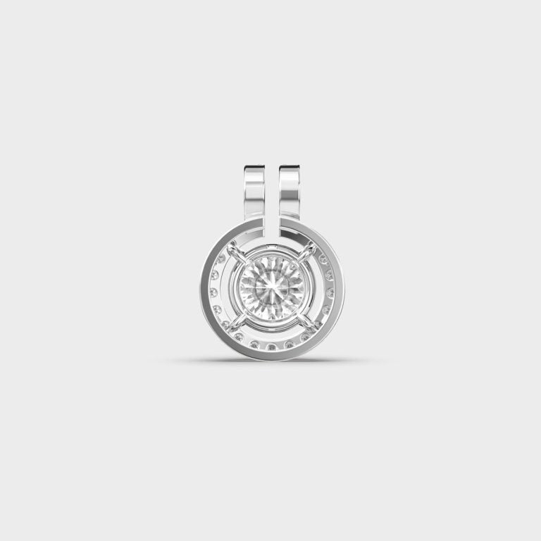 Globular Glam Padma Cut Diamond Pendant