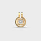 Globular Glam Padma Cut Diamond Pendant