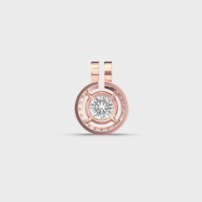 Globular Glam Padma Cut Diamond Pendant
