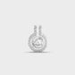 Globular Glam Padma Cut Diamond Pendant