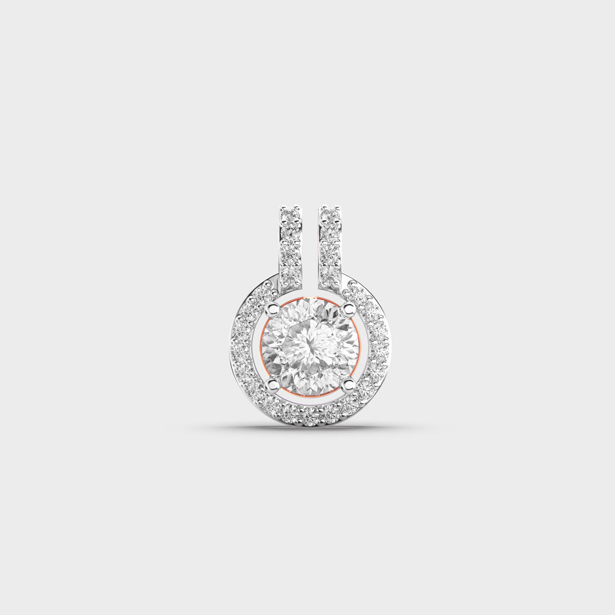 Globular Glam Padma Cut Diamond Pendant