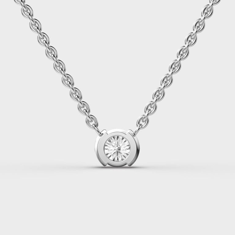 Effortless Beauty Padma Cut Diamond Pendant