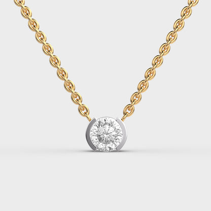 Effortless Beauty Padma Cut Diamond Pendant