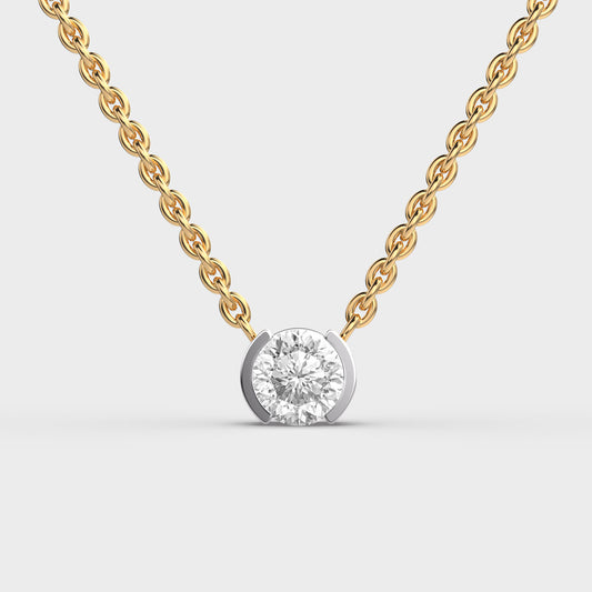 Effortless Beauty Padma Cut Diamond Pendant