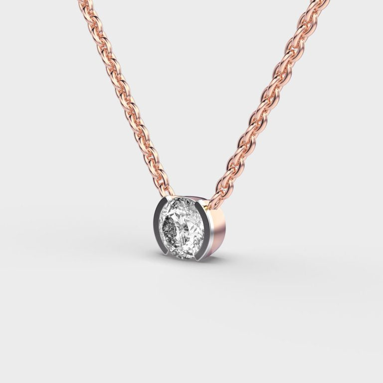 Effortless Beauty Padma Cut Diamond Pendant