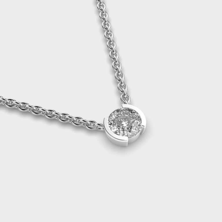 Effortless Beauty Padma Cut Diamond Pendant