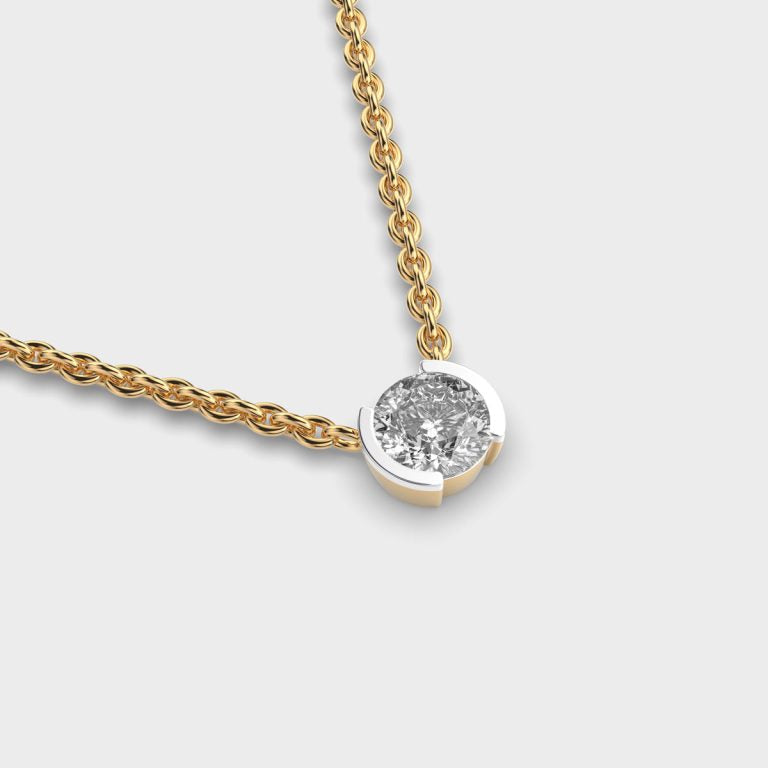 Effortless Beauty Padma Cut Diamond Pendant