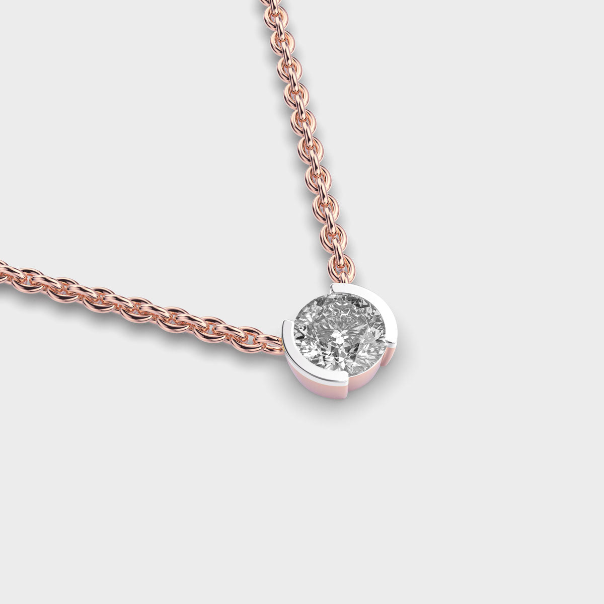 Effortless Beauty Padma Cut Diamond Pendant