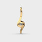 Modish Glamour Padma Cut Diamond Pendant