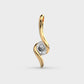 Modish Glamour Padma Cut Diamond Pendant