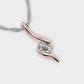 Modish Glamour Padma Cut Diamond Pendant