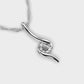 Modish Glamour Padma Cut Diamond Pendant